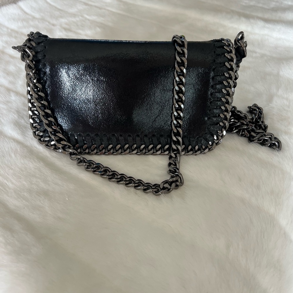 NWOT Black Leather Handbag